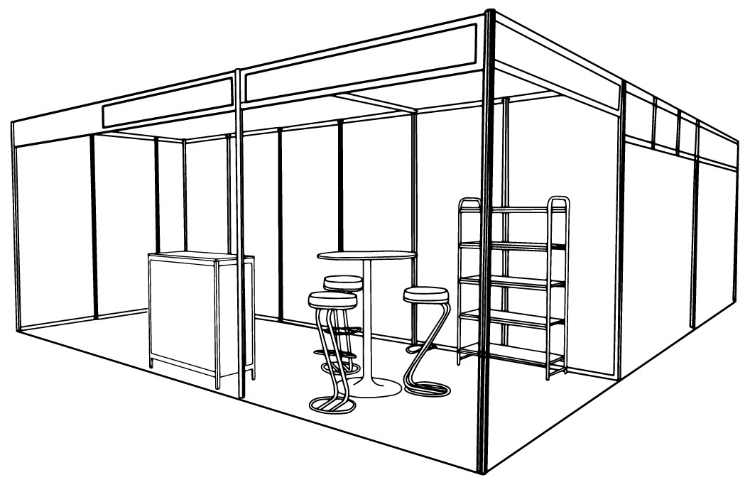 stand 1 wireframe